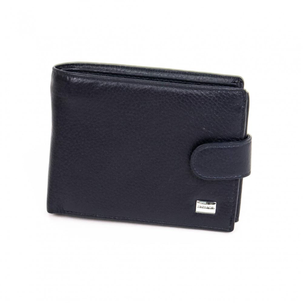 Мъжки портфейл ENZO NORI модел FONS естествена кожа кафяв